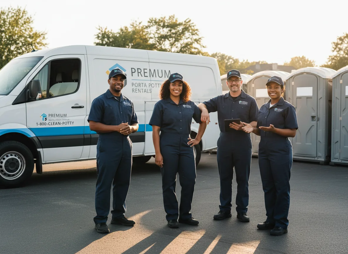 VIP Portable Toilets company in Leslie, MO